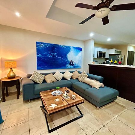 Apartamento De Lujo Las 3 Gotas Jaco, Frente Al Mar Con Vista A La Playa Bagian luar foto