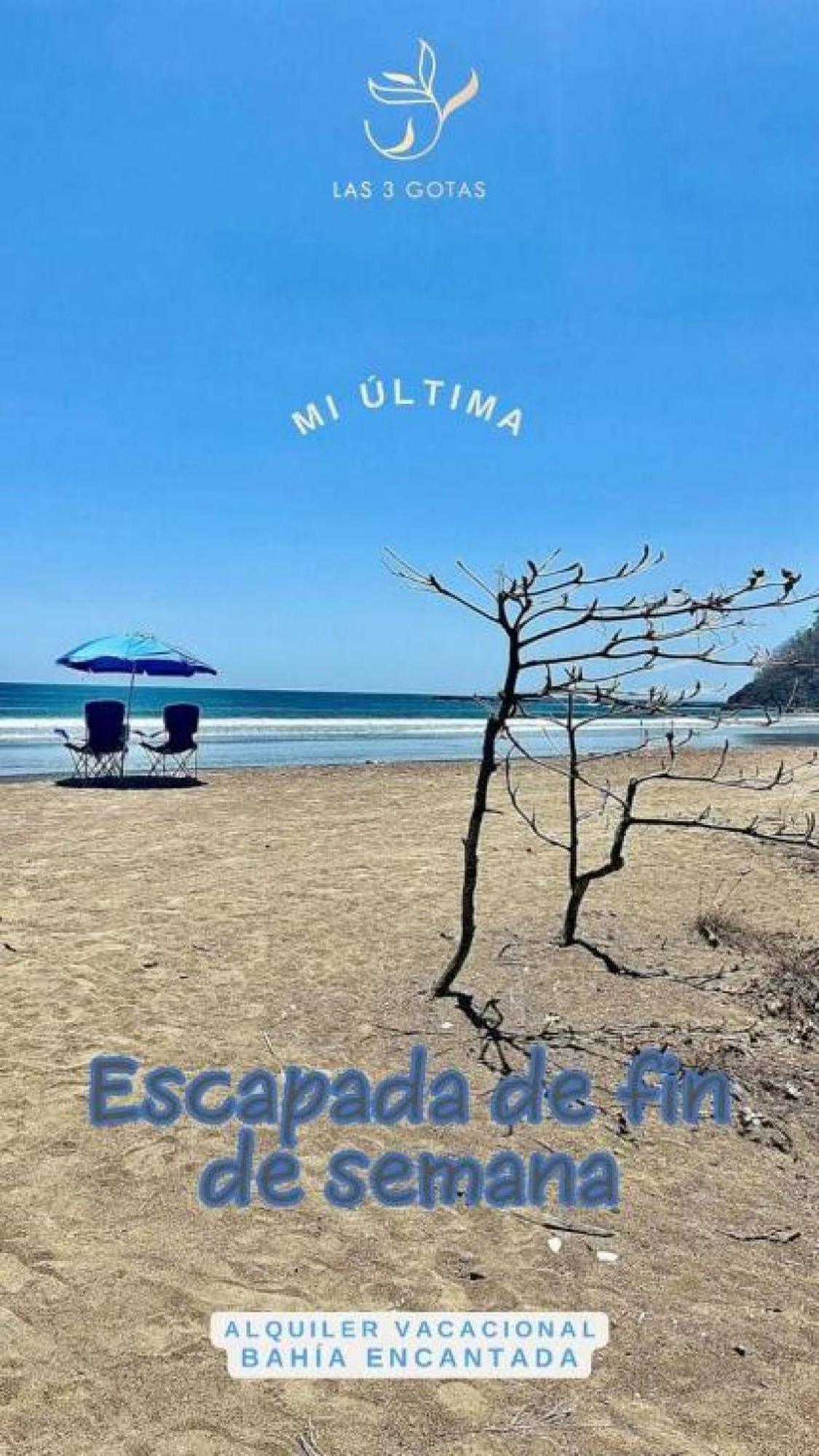 Apartamento De Lujo Las 3 Gotas Jaco, Frente Al Mar Con Vista A La Playa Bagian luar foto